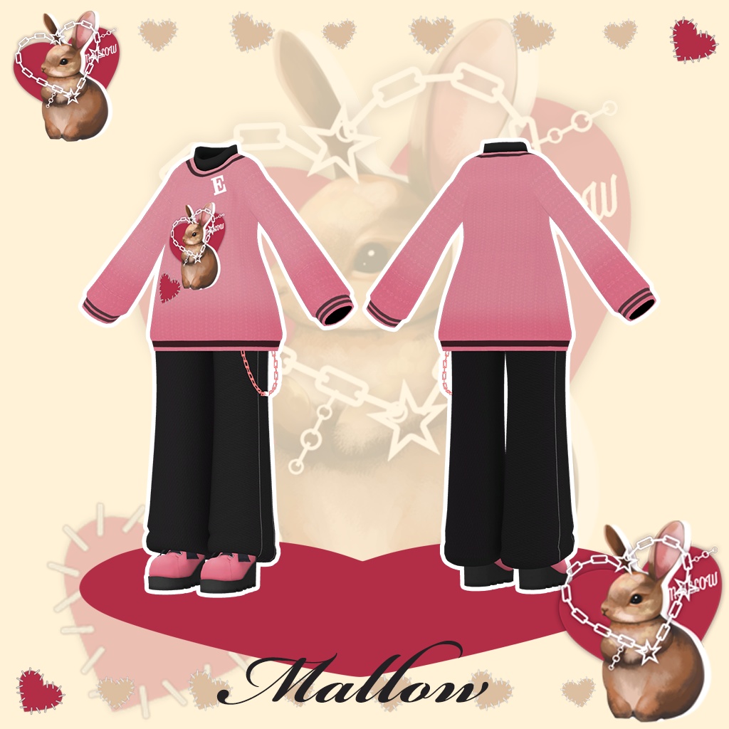 「ゾメちゃん」専用【3D衣装モデル】マーロウ