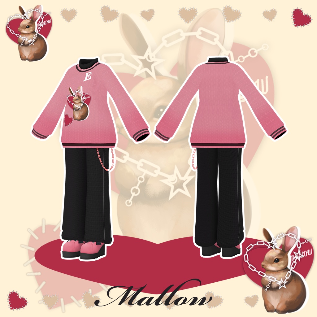 「まりえる」専用【3D衣装モデル】マーロウ