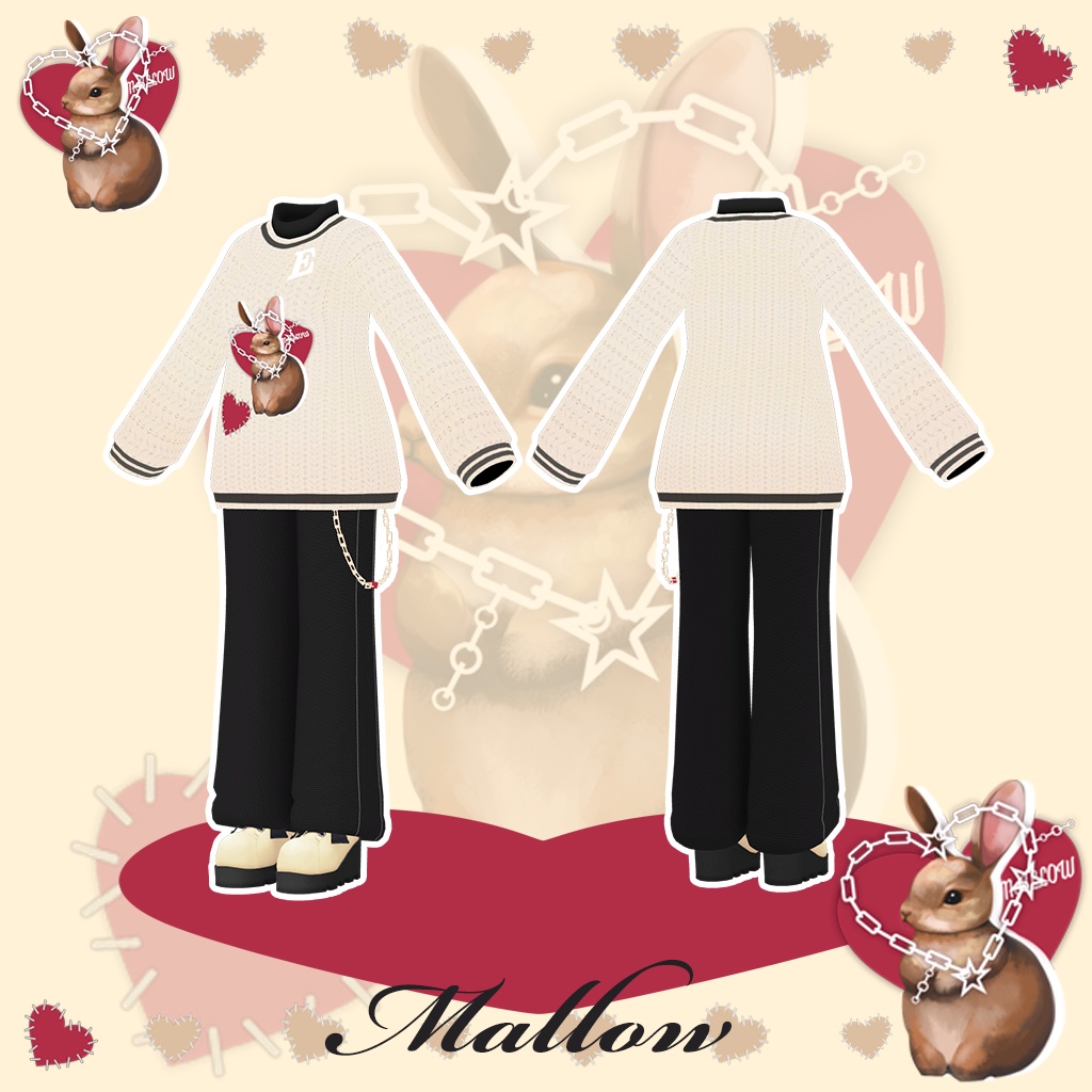 「まりえる」専用【3D衣装モデル】マーロウ