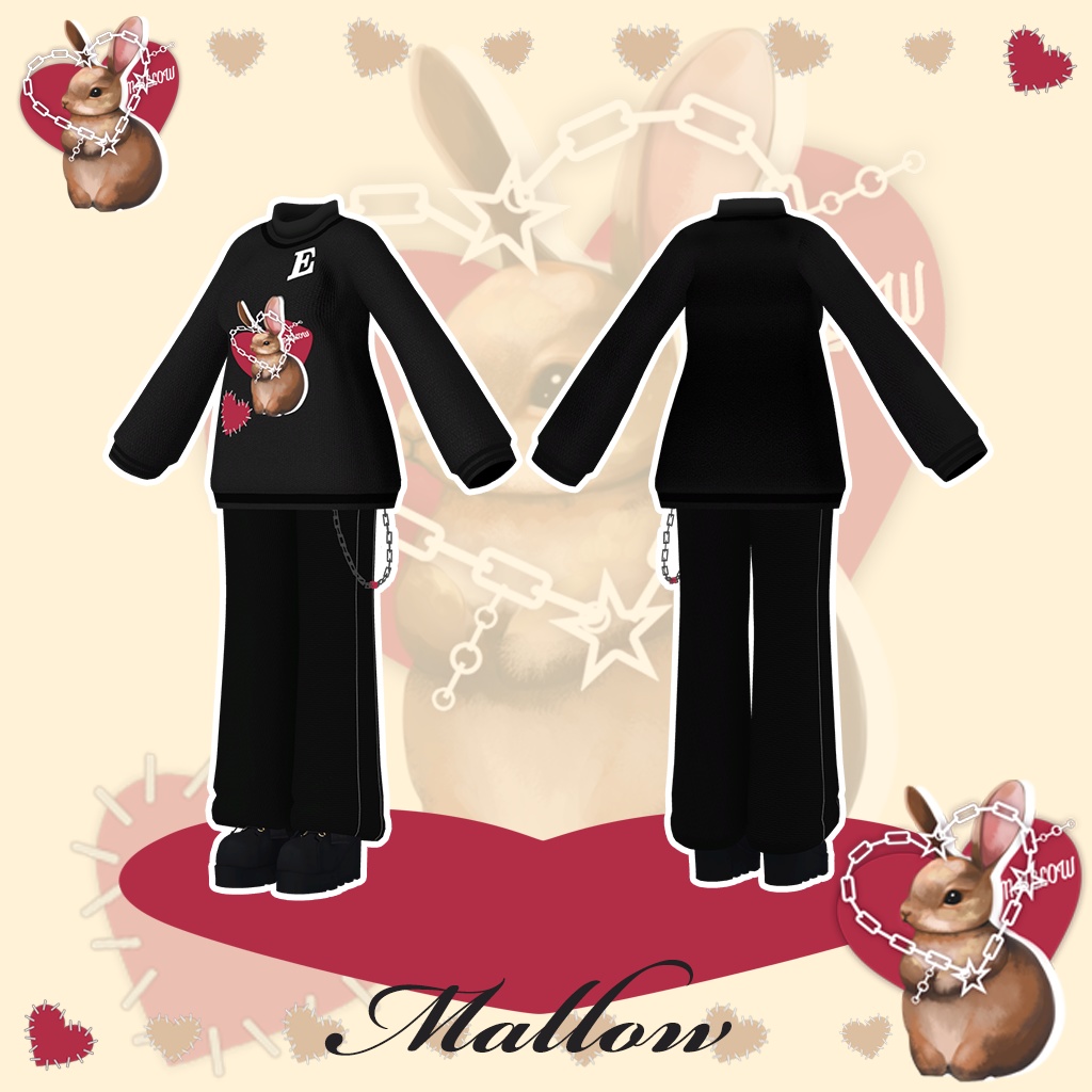 「まりえる」専用【3D衣装モデル】マーロウ