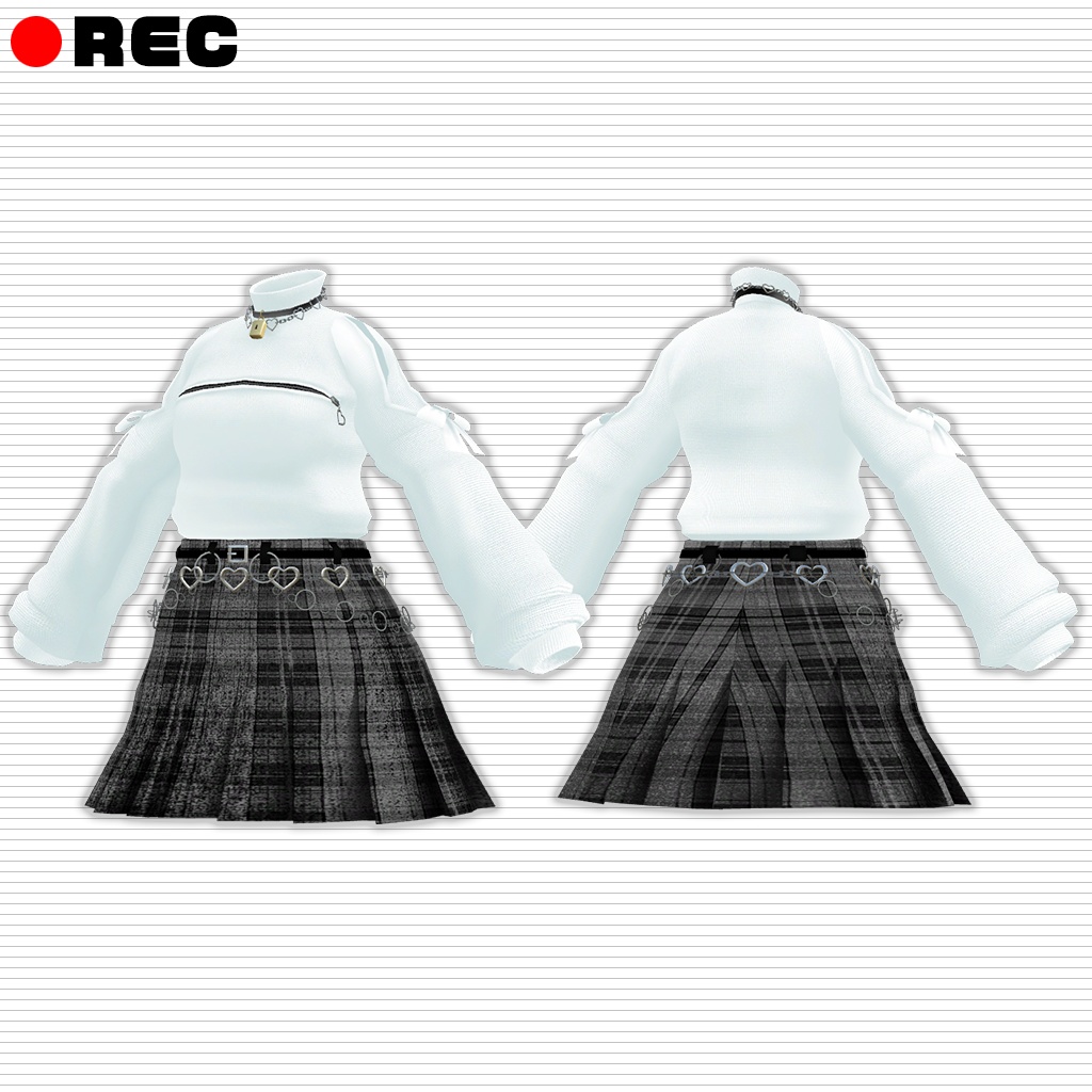 「ゾメちゃん」専用【3D衣装モデル】トネリコ