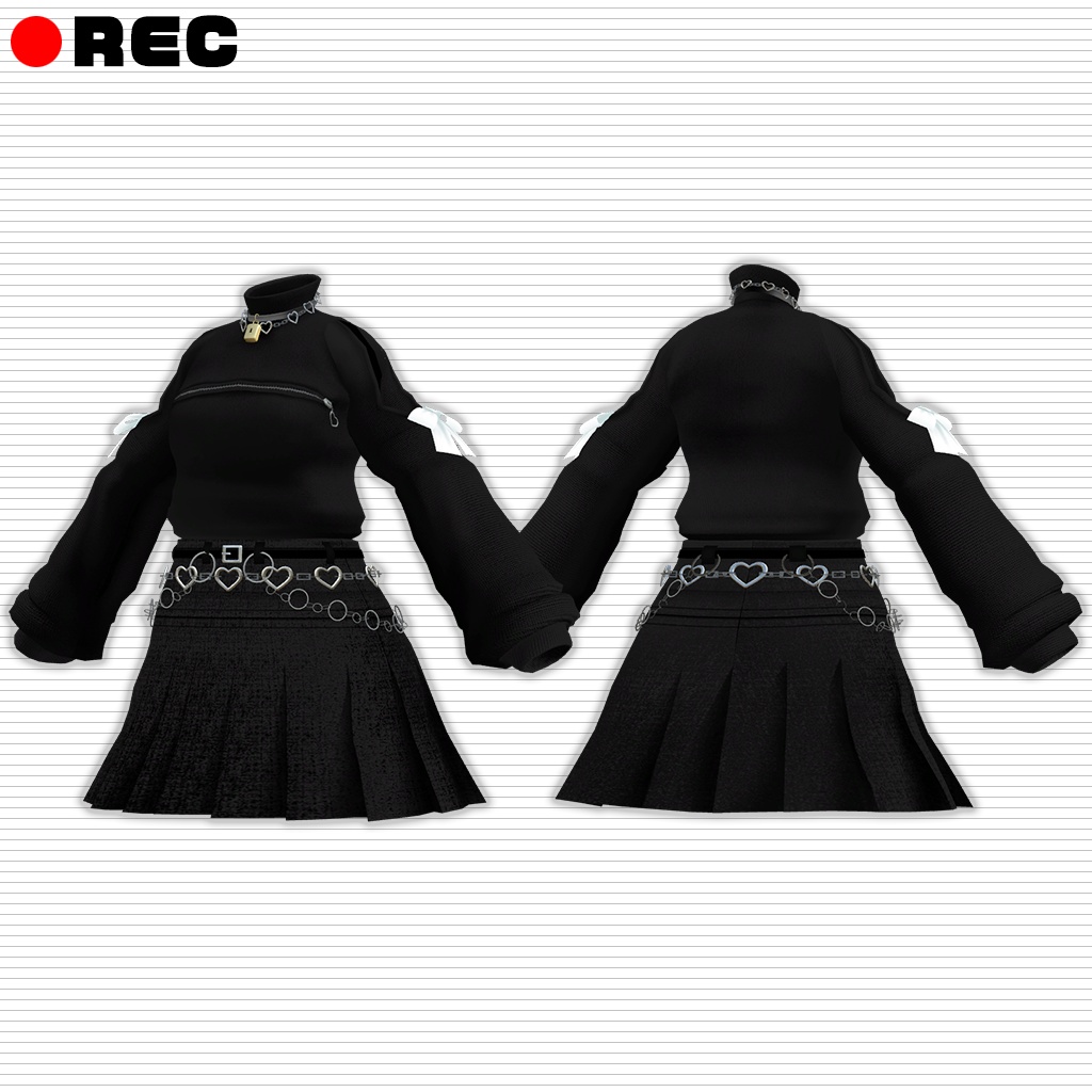 「ゾメちゃん」専用【3D衣装モデル】トネリコ