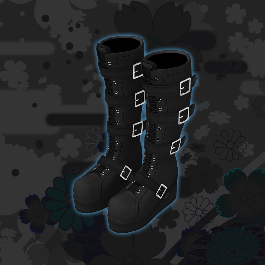 「桔梗」専用【3D衣装モデル】宵闇(よいやみ)