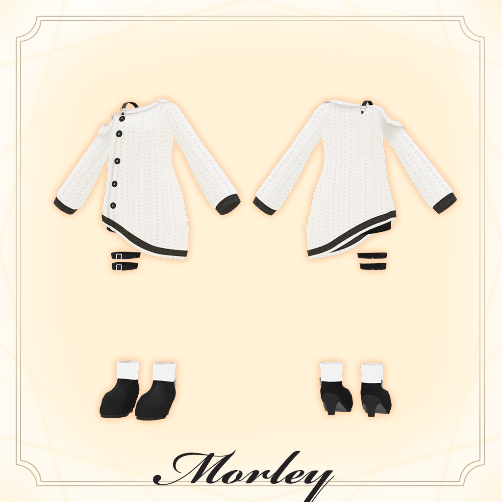 「ソラハ」専用【3D衣装モデル】モーリー