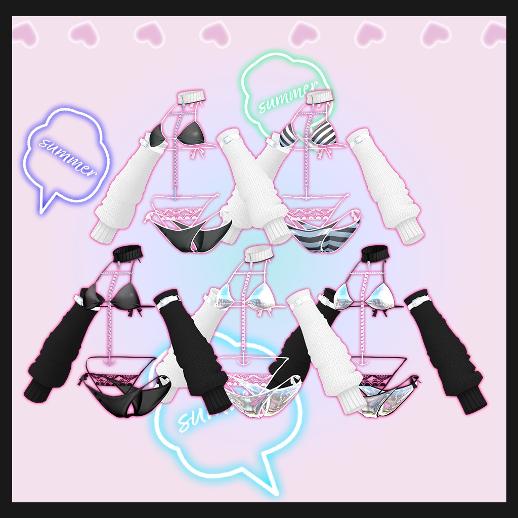 「ゾメちゃん」専用【3D衣装モデル】マリンメリー