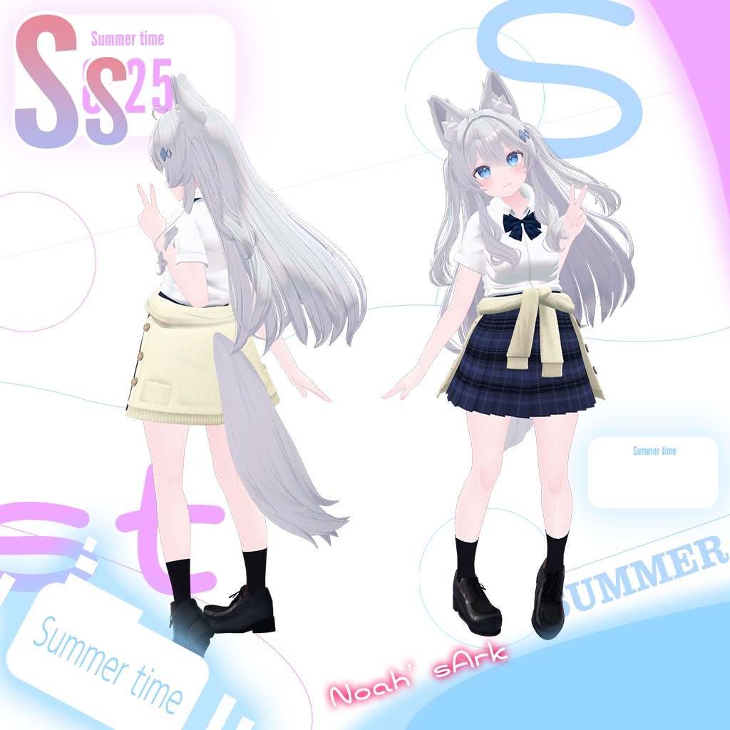 「ライム」専用【3D衣装モデル】サマータイムSS