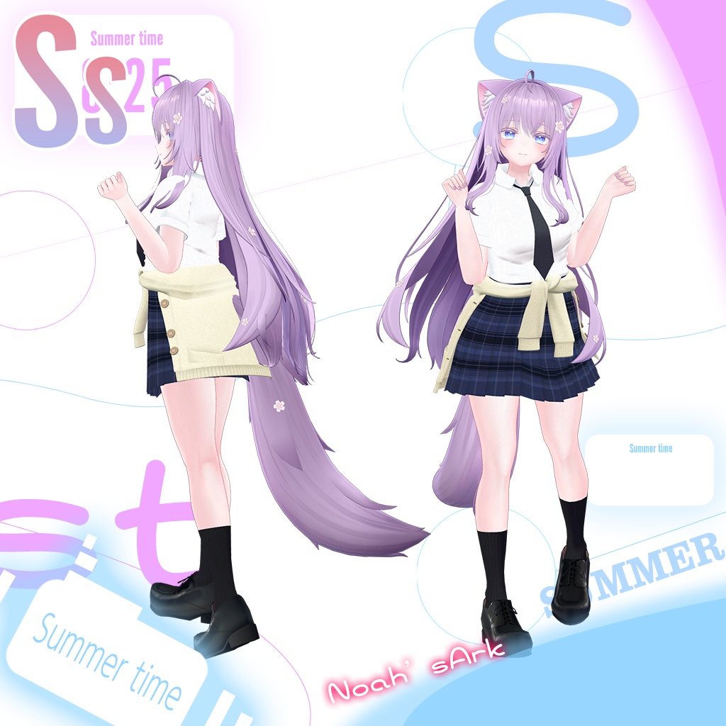 「萌」専用【3D衣装モデル】サマータイムSS