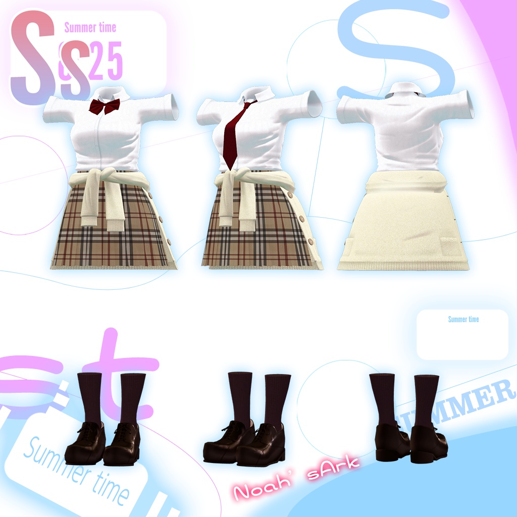 「萌」専用【3D衣装モデル】サマータイムSS