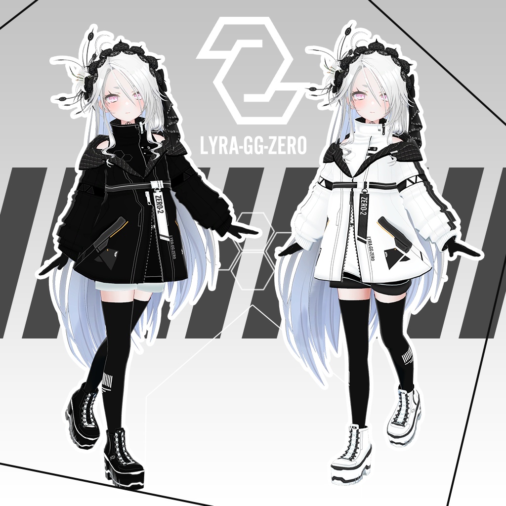 「ゾメちゃん」専用【3D衣装モデル】CompletePackage01