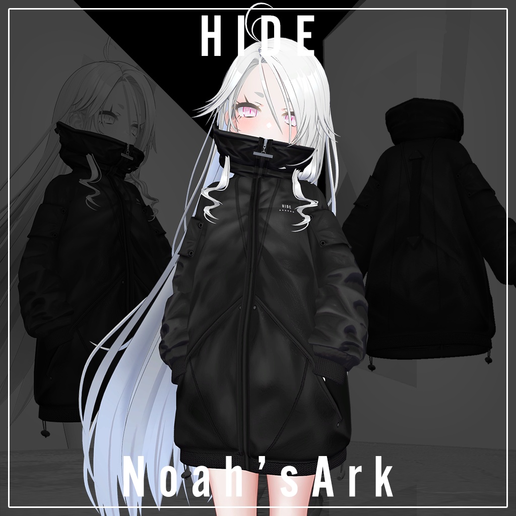 ゾメちゃん」専用【3D衣装モデル】HIDE - Noah'sArk【α】 - BOOTH