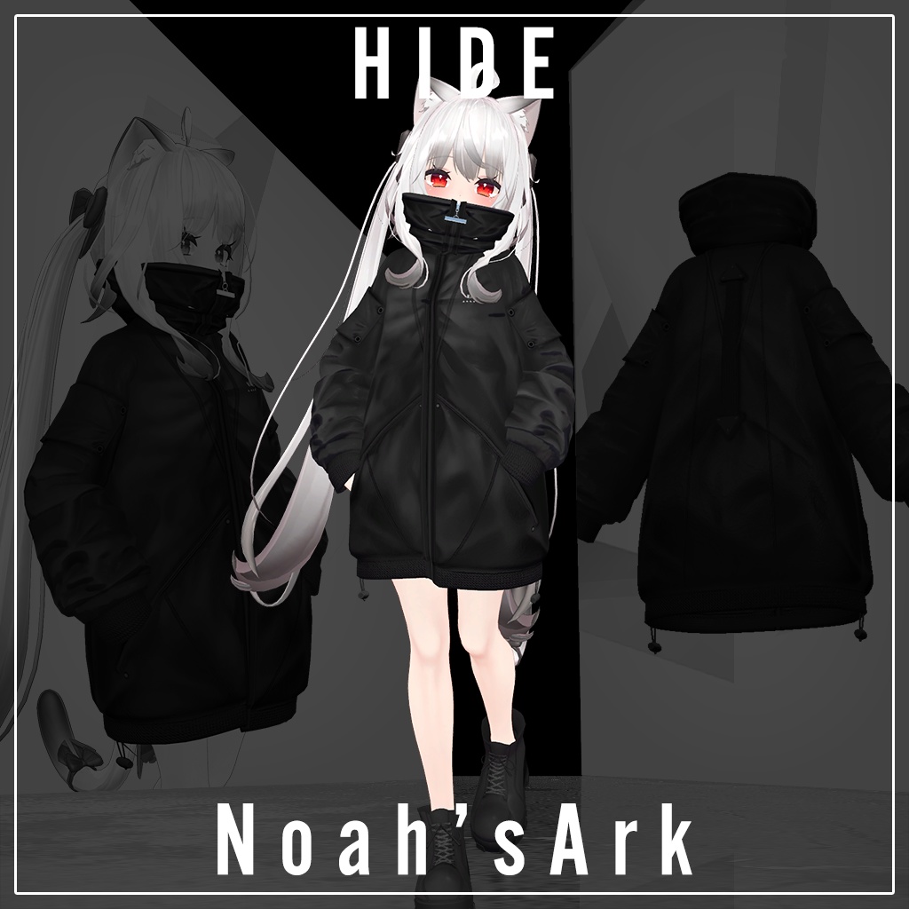 「舞夜」専用【3D衣装モデル】HIDE