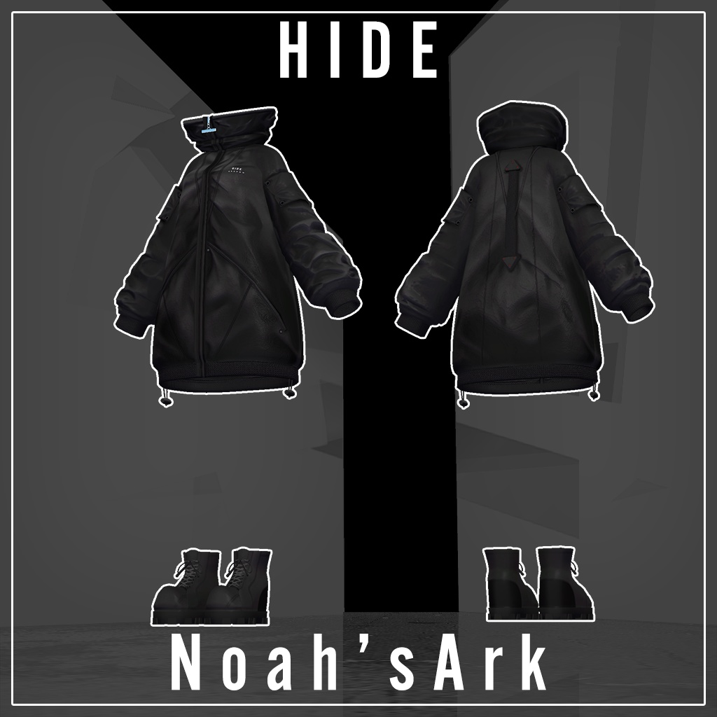 「セレスティア」専用【3D衣装モデル】HIDE