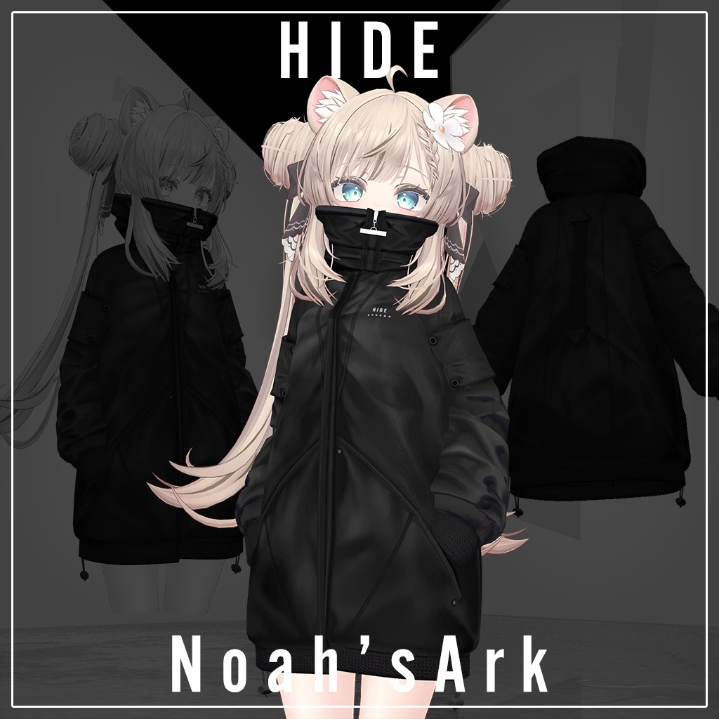 マヌカ」専用【3D衣装モデル】HIDE - Noah'sArk【α】 - BOOTH