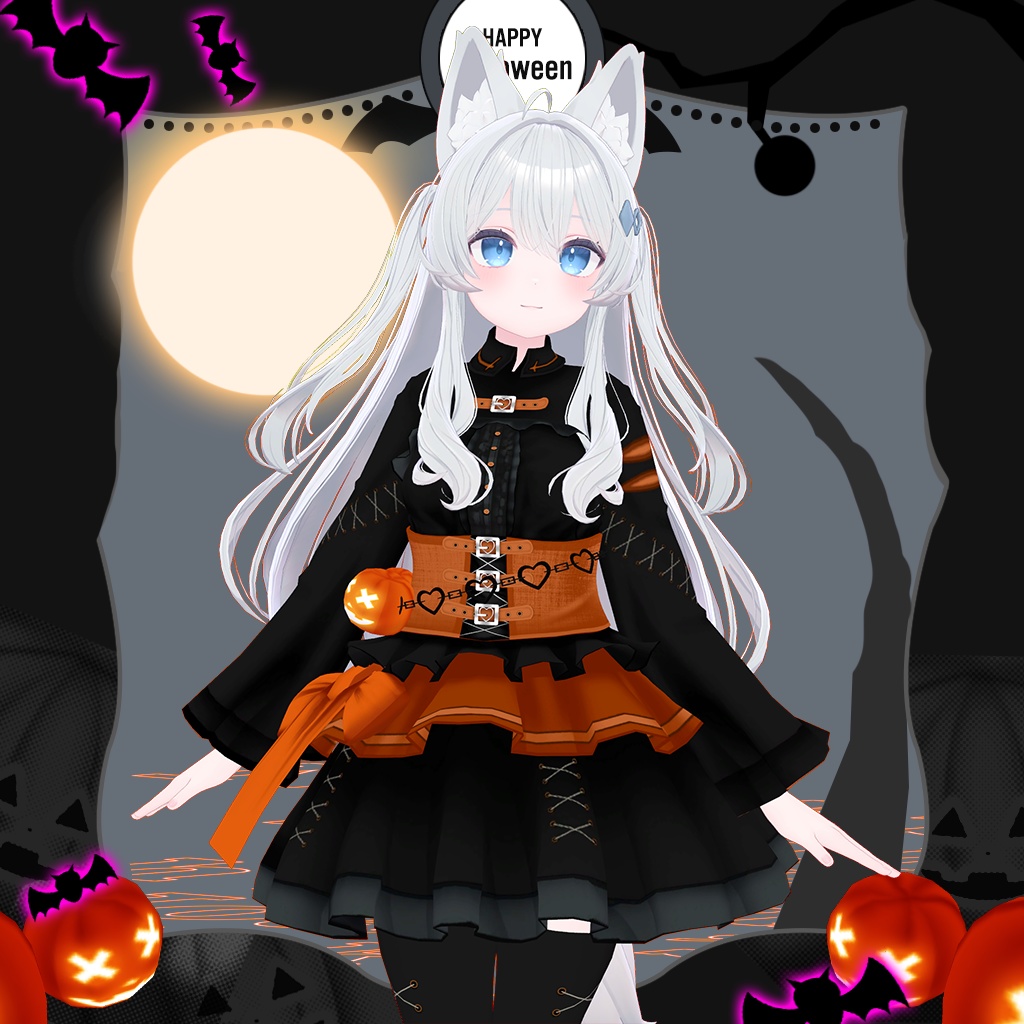 「ライム」専用【3D衣装モデル】ハロハロ