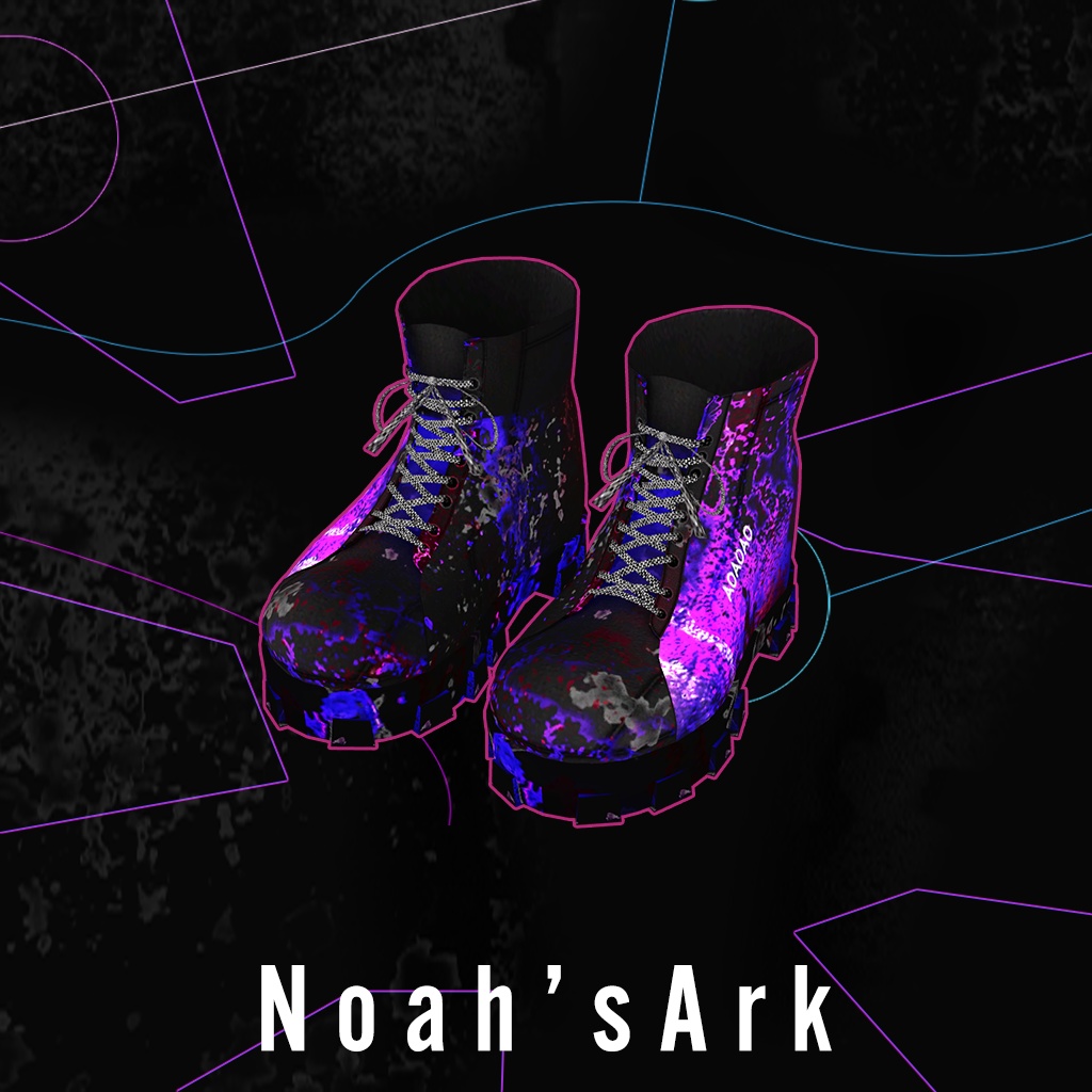 「ライム」専用【3D衣装モデル】Rainbow