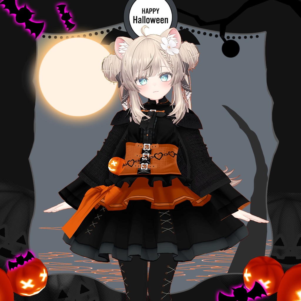 「マヌカ」専用【3D衣装モデル】ハロハロ