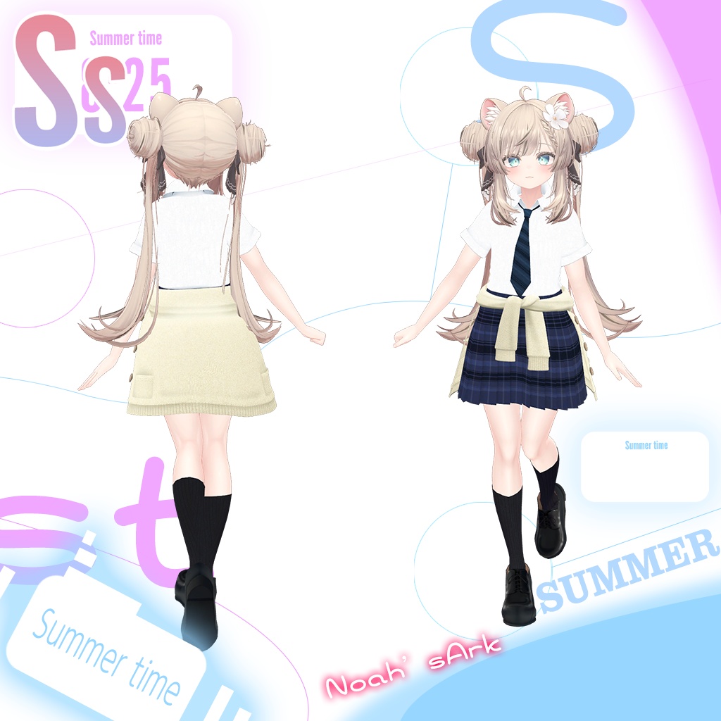 「マヌカ」専用【3D衣装モデル】サマータイムSS