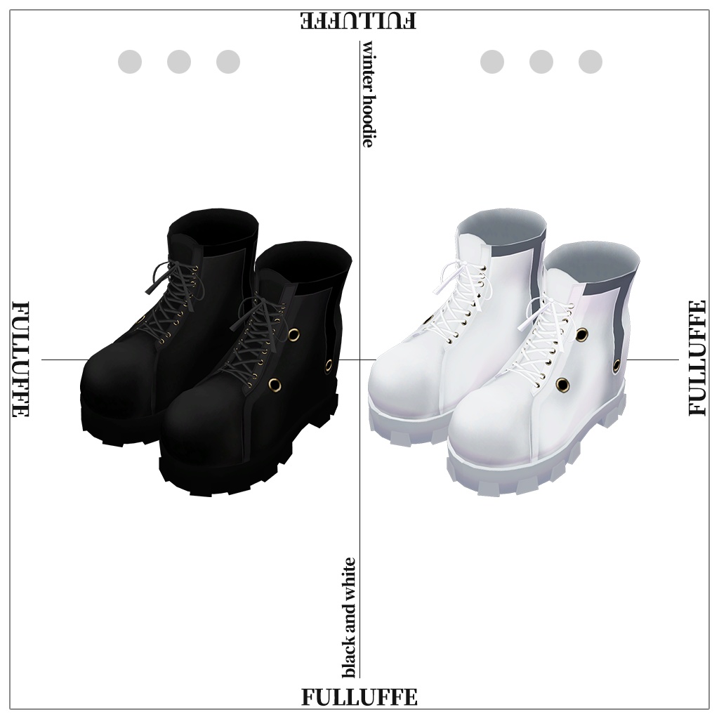 「萌」専用【3D衣装モデル】Fulluffe