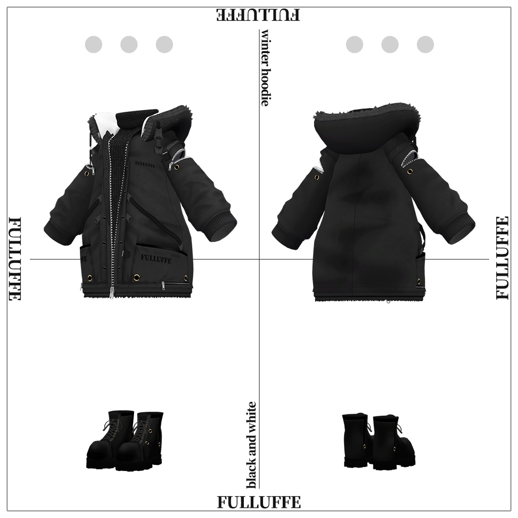 「あのん」専用【3D衣装モデル】Fulluffe