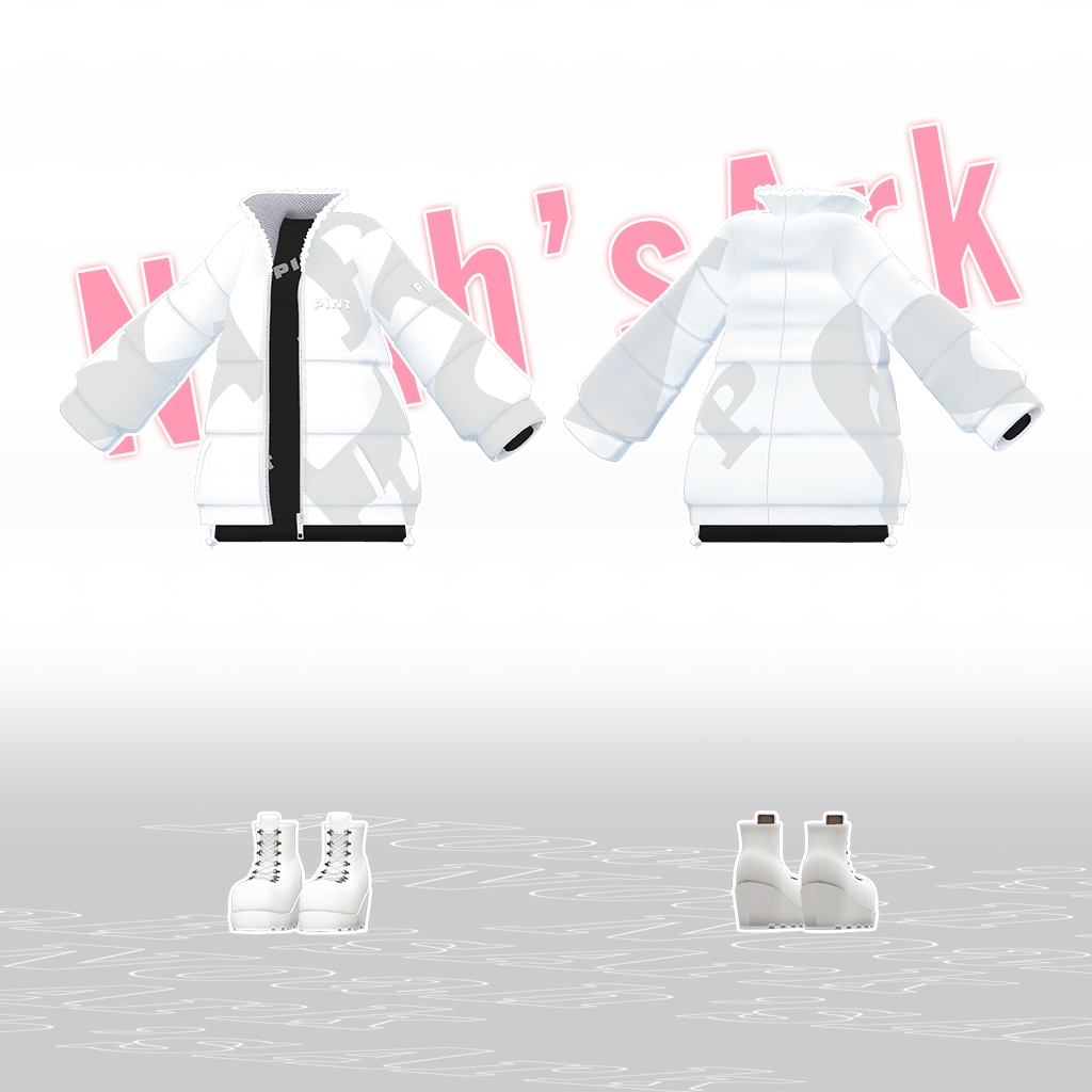 「マヌカ」専用【3D衣装モデル】ピント