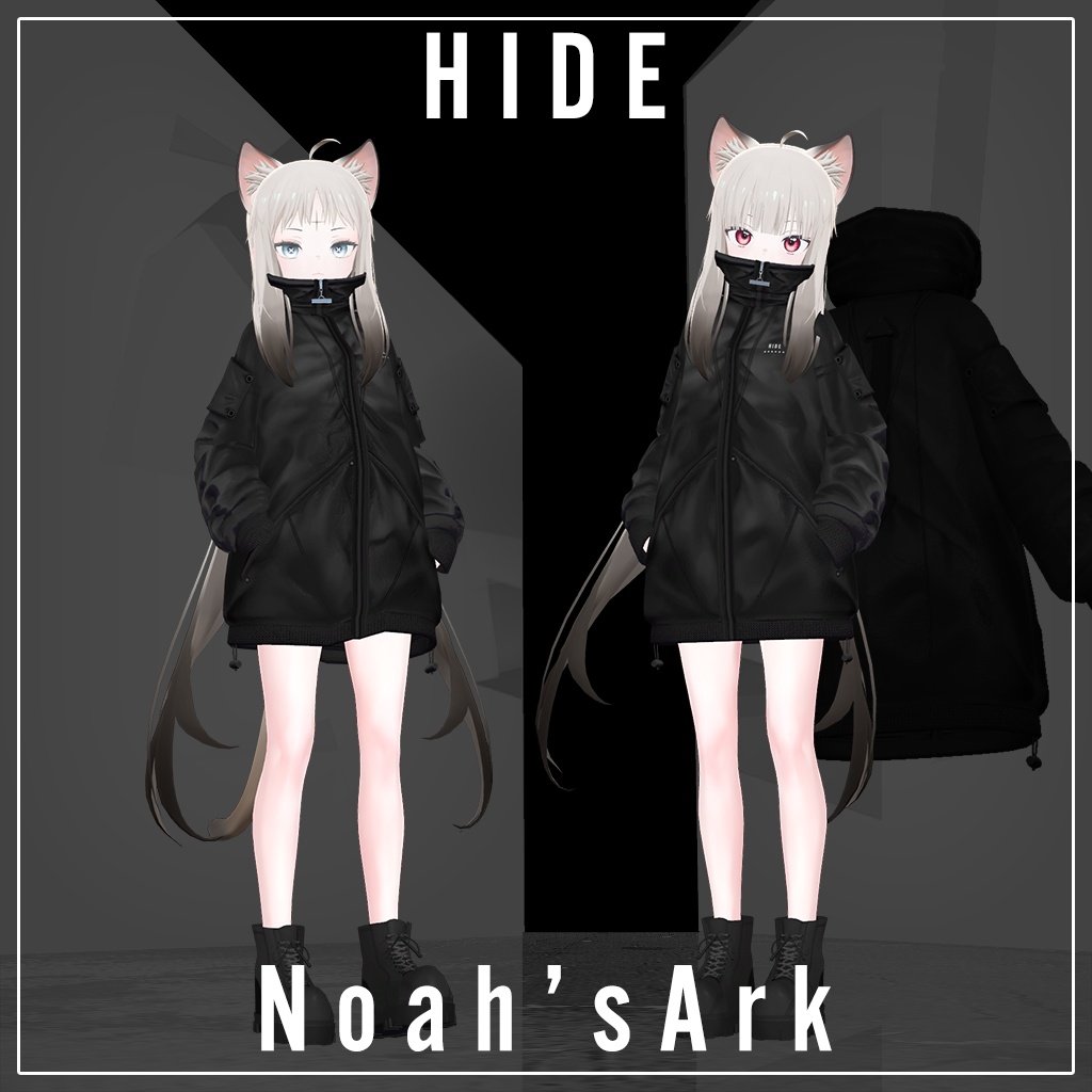 「ユギ/ミヨ」専用【3D衣装モデル】HIDE