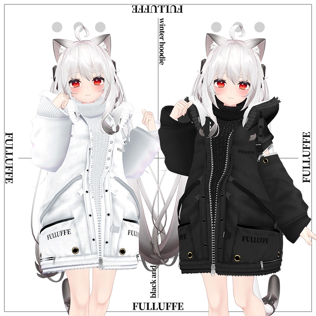 「舞夜」専用【3D衣装モデル】Fulluffe