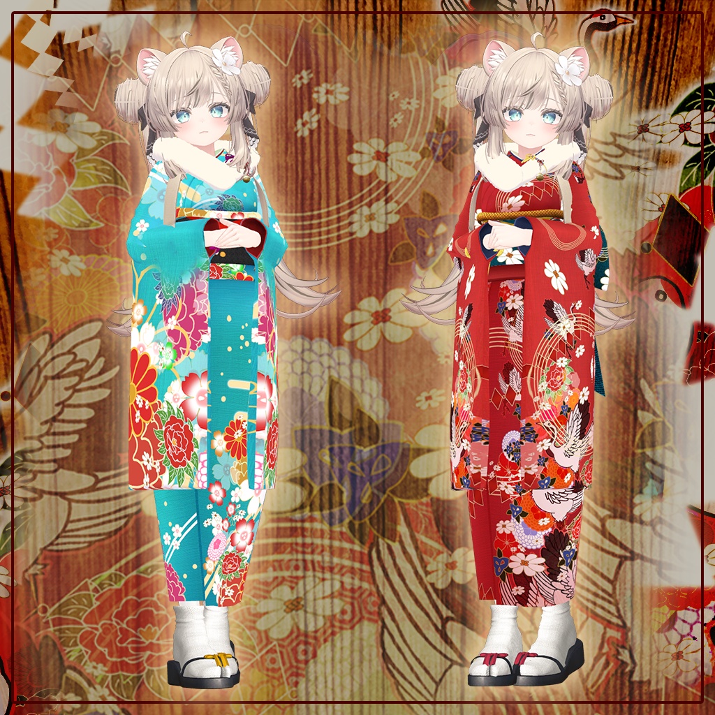 「マヌカ」専用【3D衣装モデル】はないちもんめ