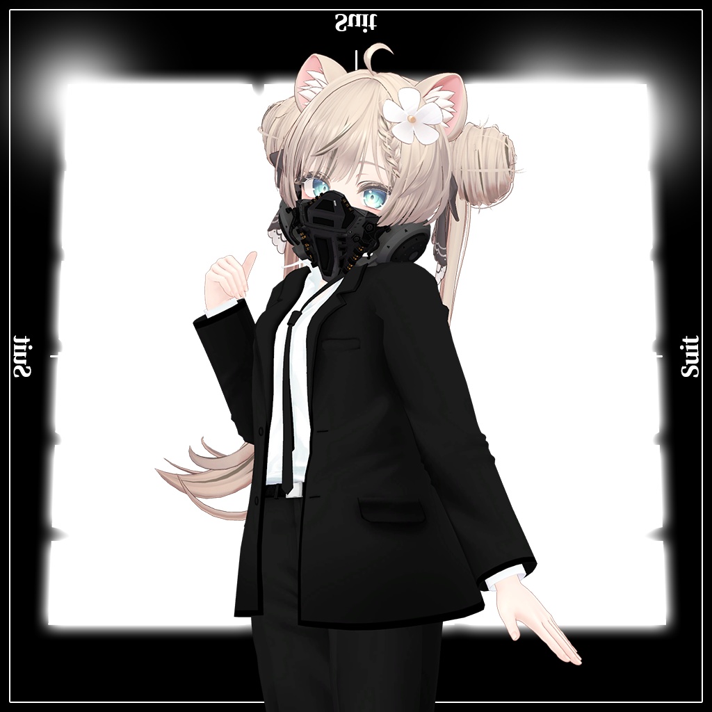 「マヌカ」専用【3D衣装モデル】スーツ