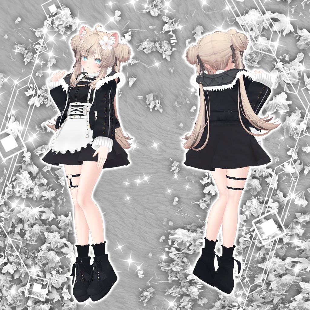 「マヌカ」専用【3D衣装モデル】ピンキーリング