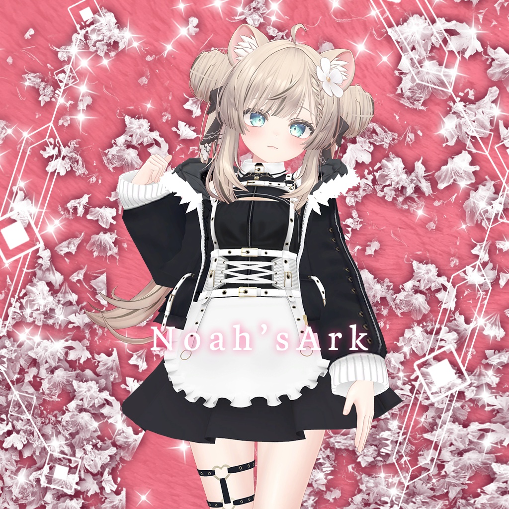 「マヌカ」専用【3D衣装モデル】ピンキーリング