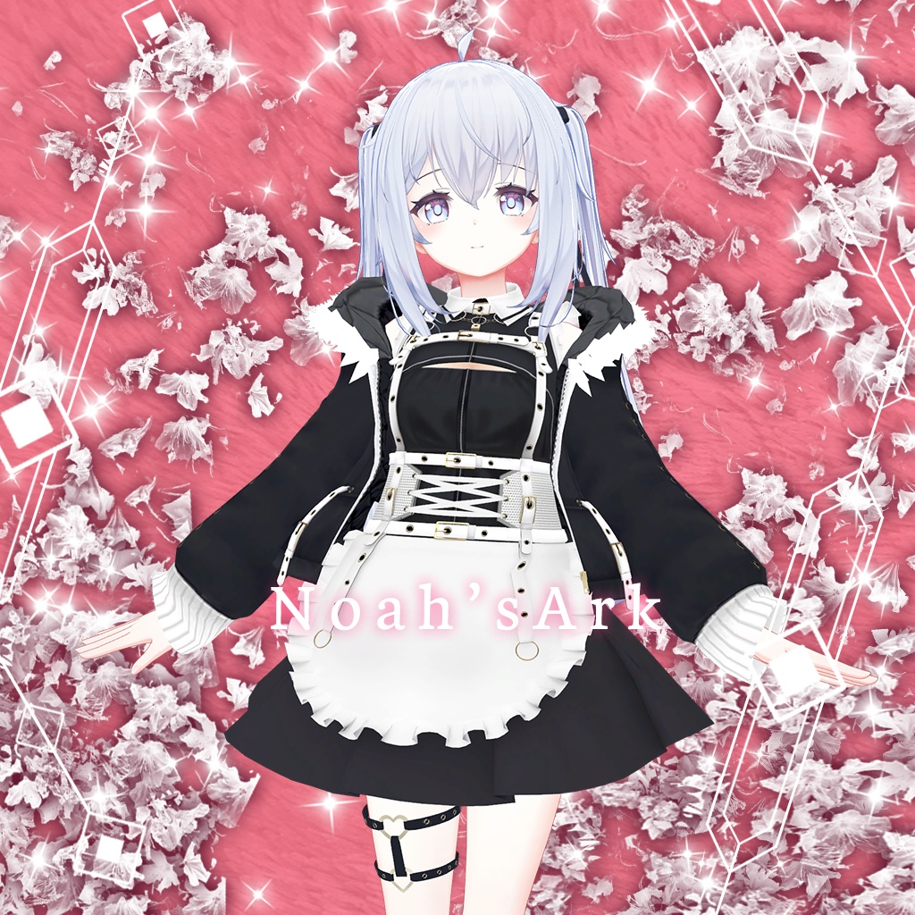 「サフィー」専用【3D衣装モデル】ピンキーリング