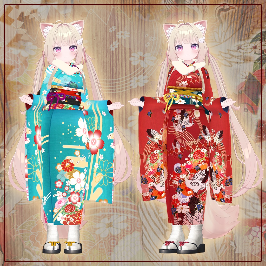 「シフォン-Chiffon-」専用【3D衣装モデル】はないちもんめ