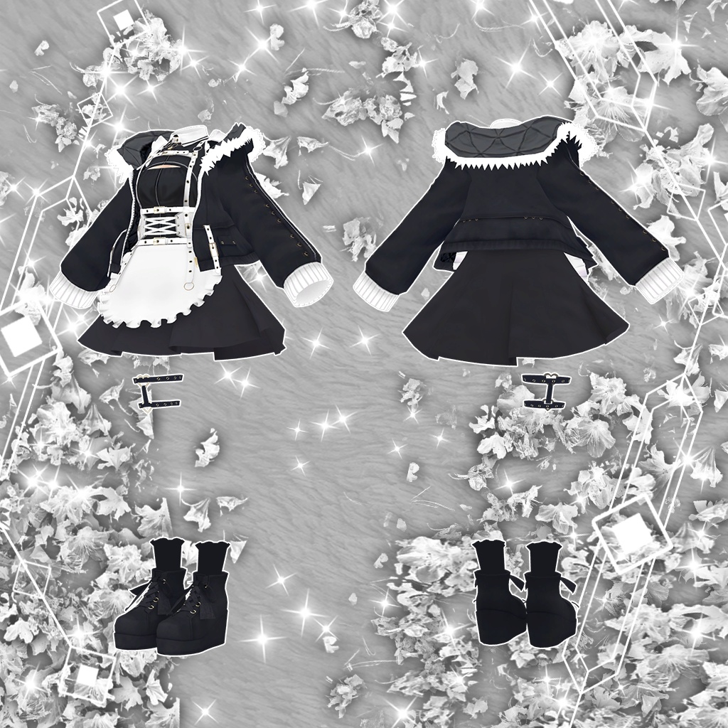 「シフォン-Chiffon-」専用【3D衣装モデル】ピンキーリング