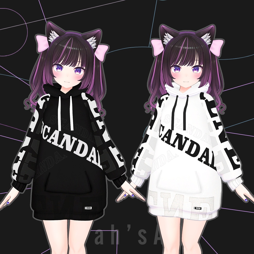 「あのん」専用【3D衣装モデル】Scandal