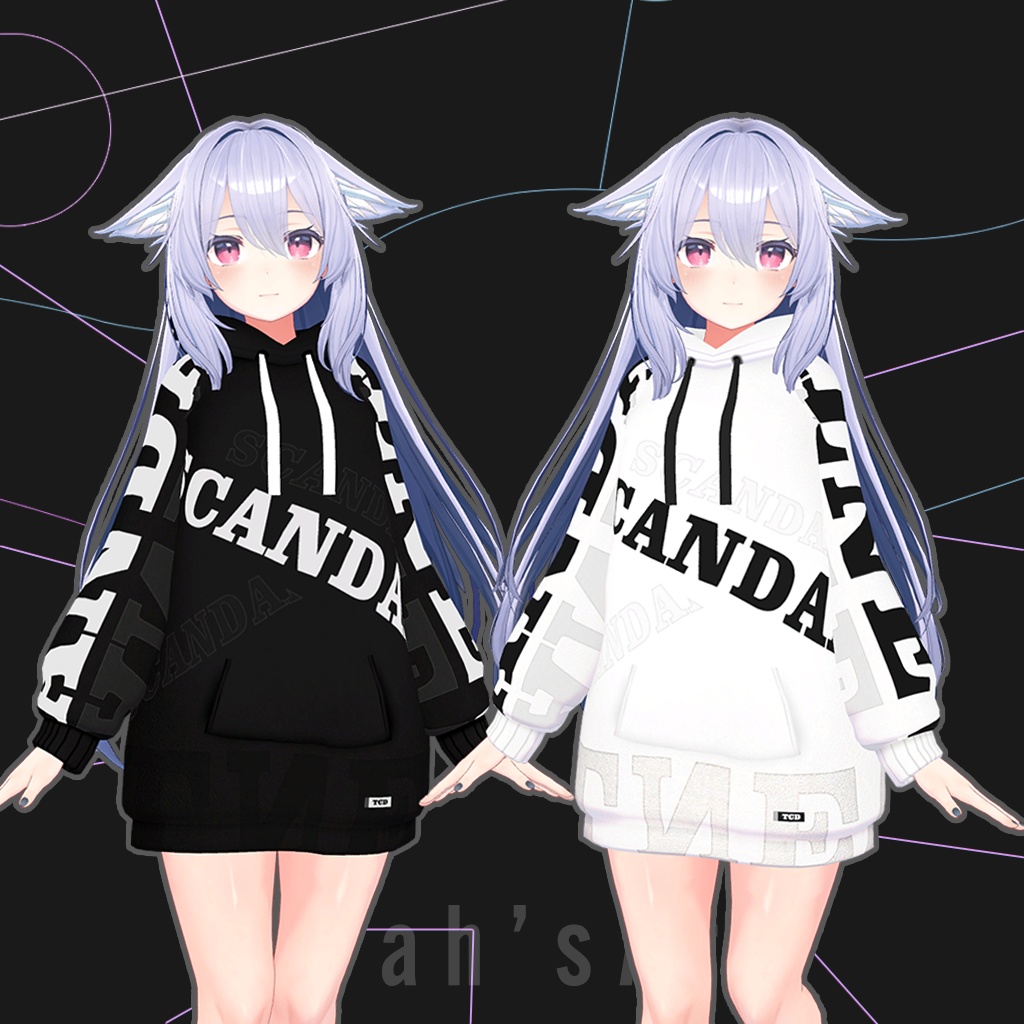 「桔梗」専用【3D衣装モデル】Scandal