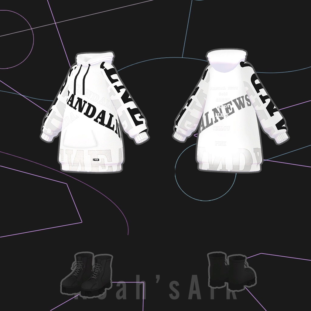 「桔梗」専用【3D衣装モデル】Scandal