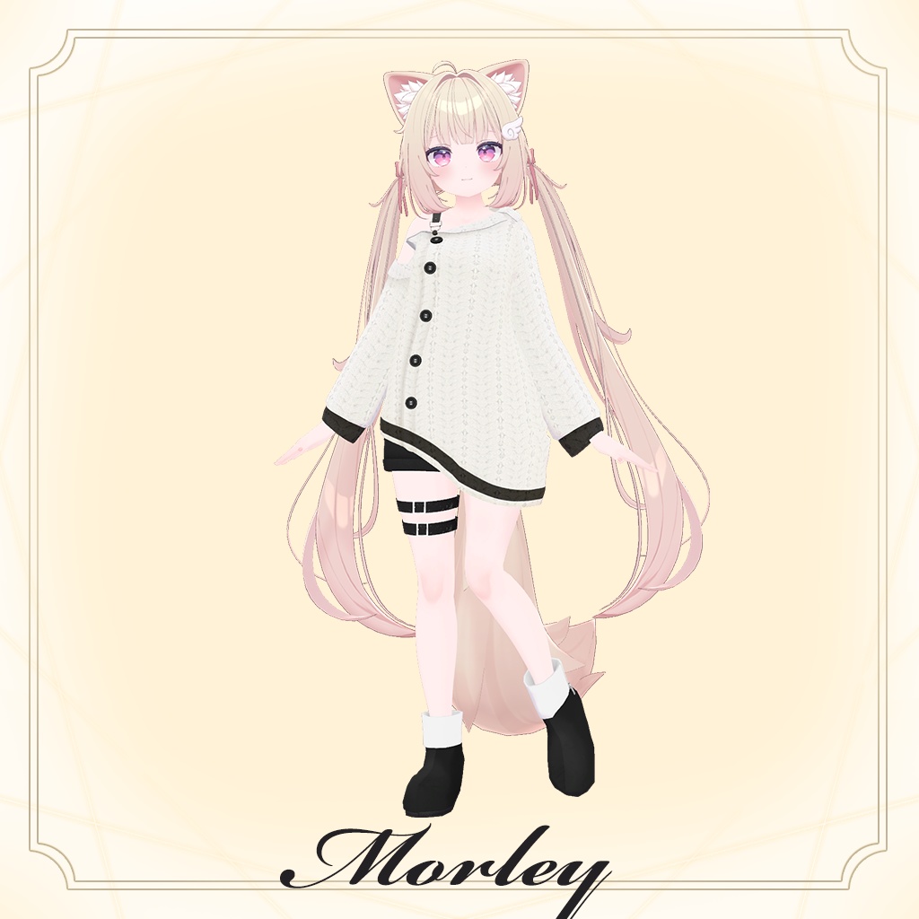 「シフォン-Chiffon-」専用【3D衣装モデル】モーリー