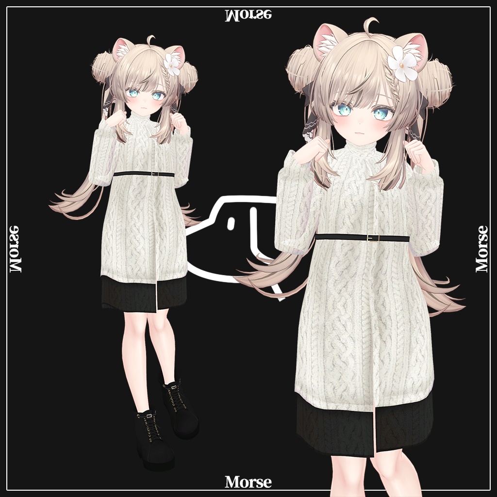 「マヌカ」専用【3D衣装モデル】モールス