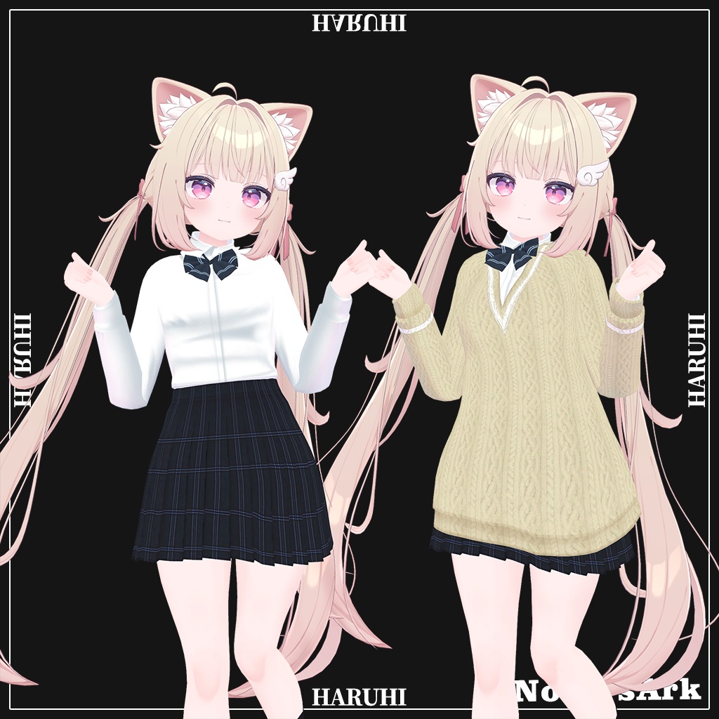 「シフォン-Chiffon-」専用【3D衣装モデル】HARUHI「春日」