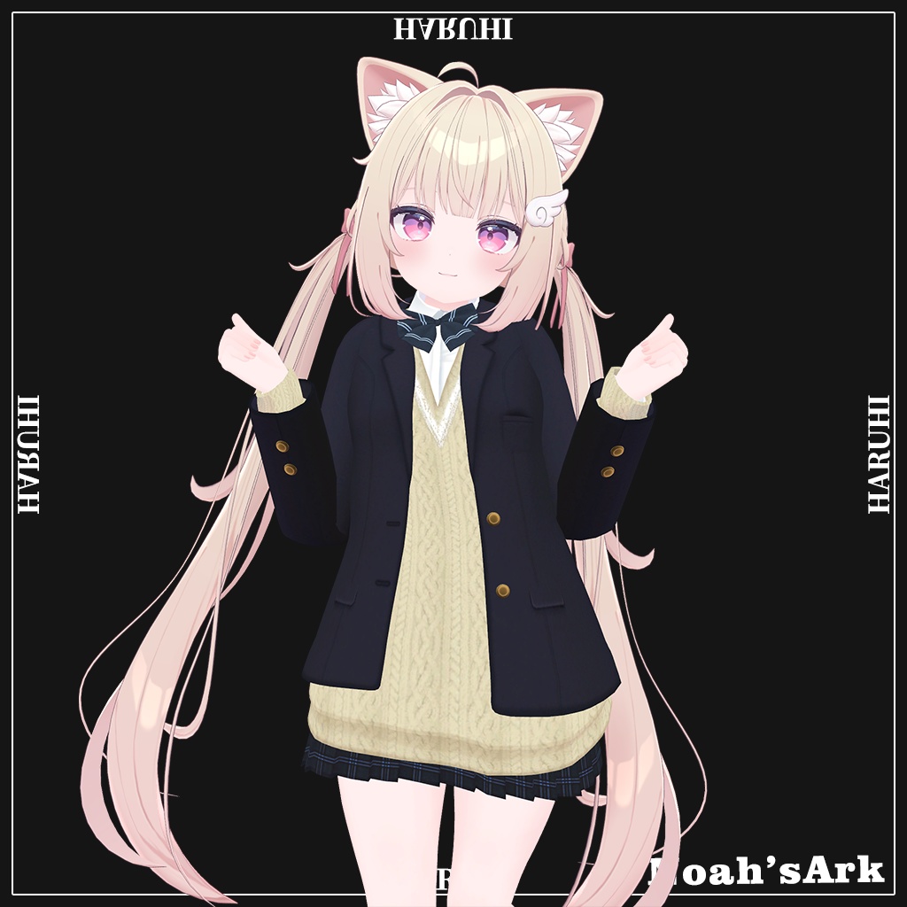 「シフォン-Chiffon-」専用【3D衣装モデル】HARUHI「春日」