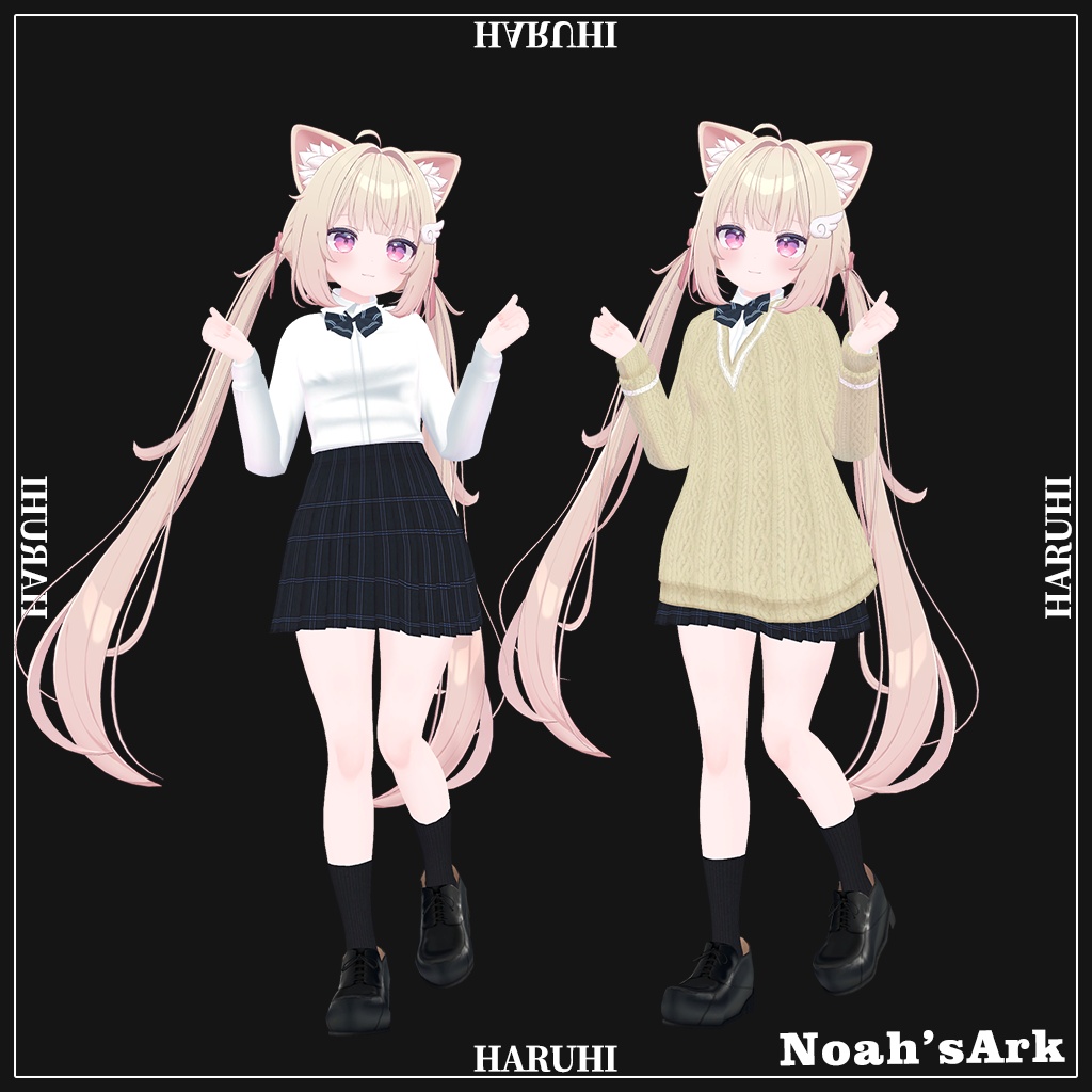 「シフォン-Chiffon-」専用【3D衣装モデル】HARUHI「春日」