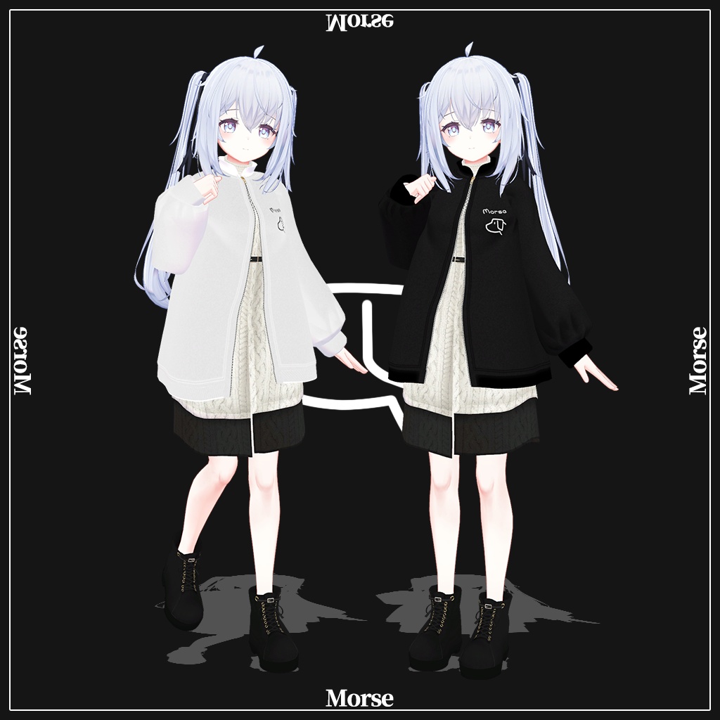 「サフィー」専用【3D衣装モデル】モールス