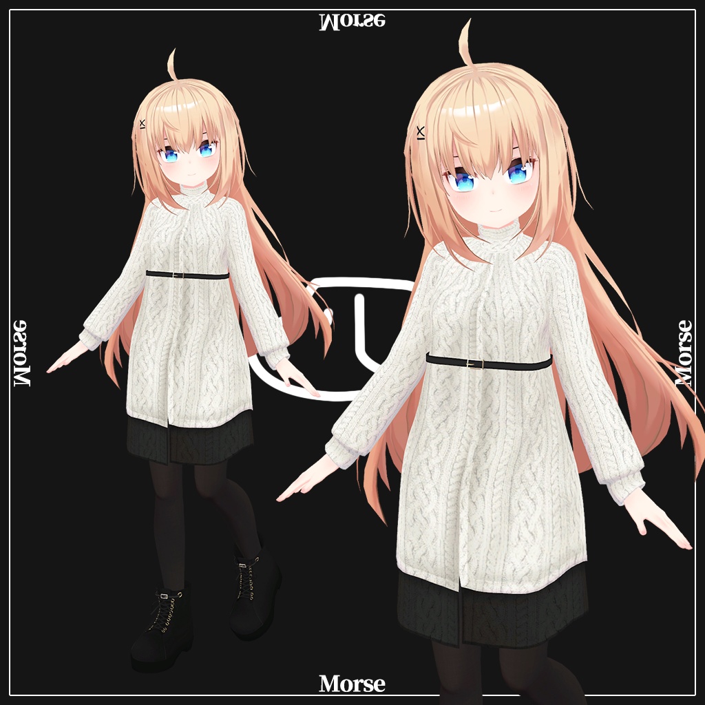 「リアアリス」専用【3D衣装モデル】モールス