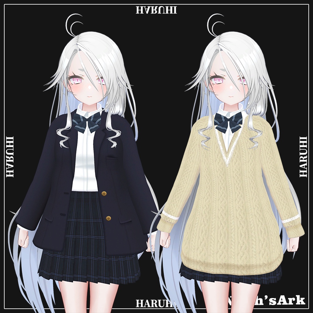 「ゾメちゃん」専用【3D衣装モデル】HARUHI「春日」