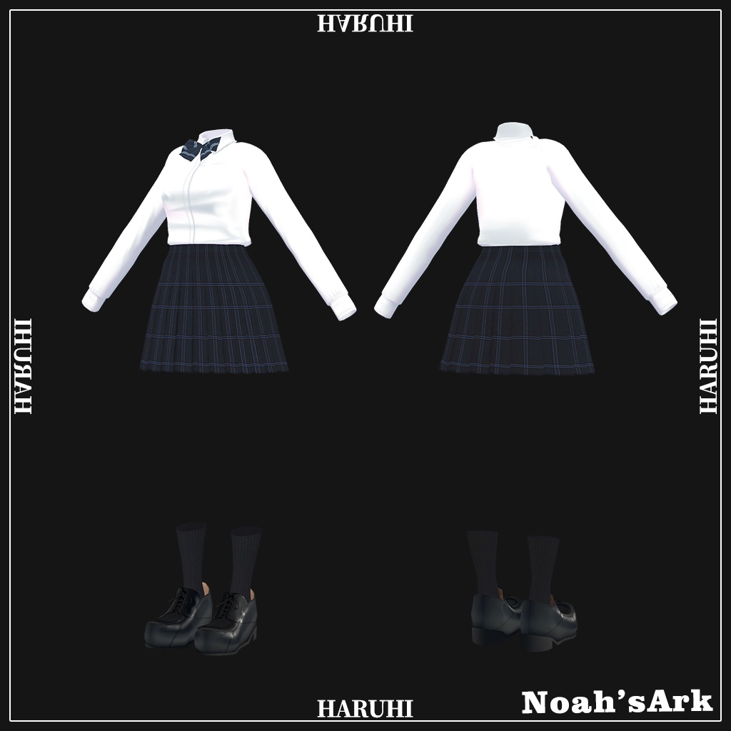 「ゾメちゃん」専用【3D衣装モデル】HARUHI「春日」