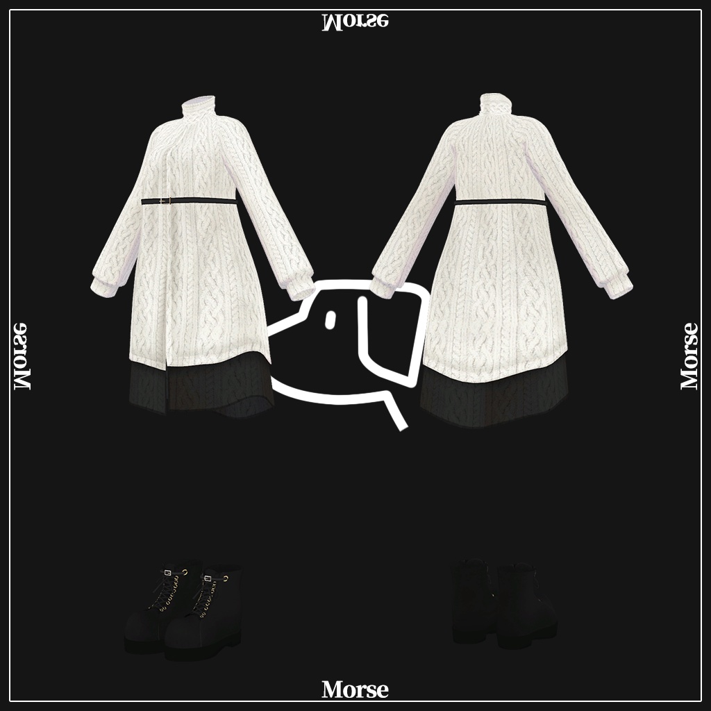 「桔梗」専用【3D衣装モデル】モールス