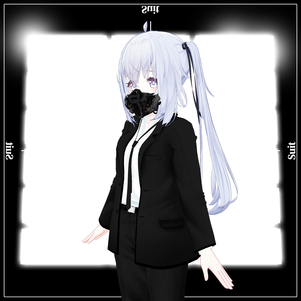 「サフィー」専用【3D衣装モデル】スーツ