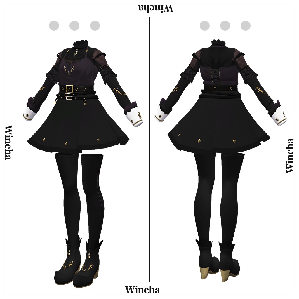 「マヌカ」専用【3D衣装モデル】Wincha