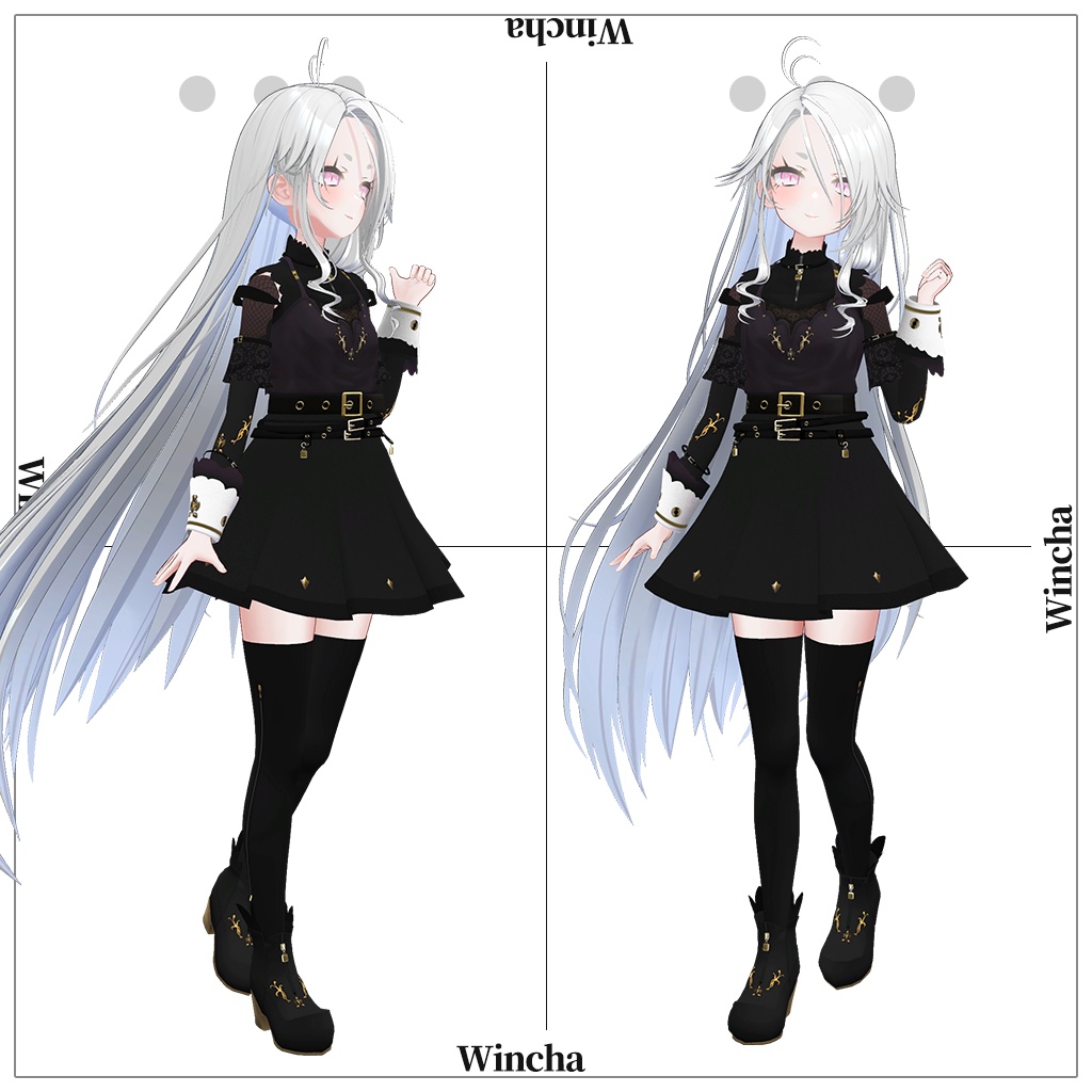 「ゾメちゃん」専用【3D衣装モデル】Wincha