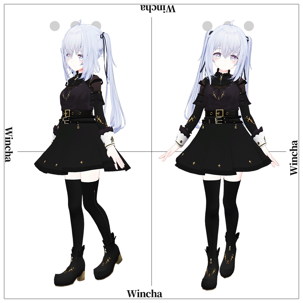 「サフィー」専用【3D衣装モデル】Wincha